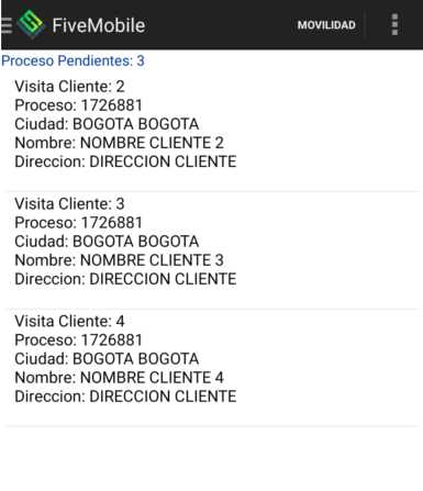 FiveMobile - Software para Captura de Datos en Terreno en tiempo real